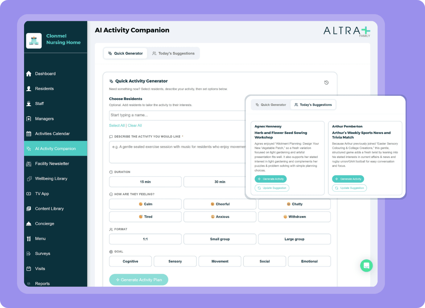 AI Activity Companion