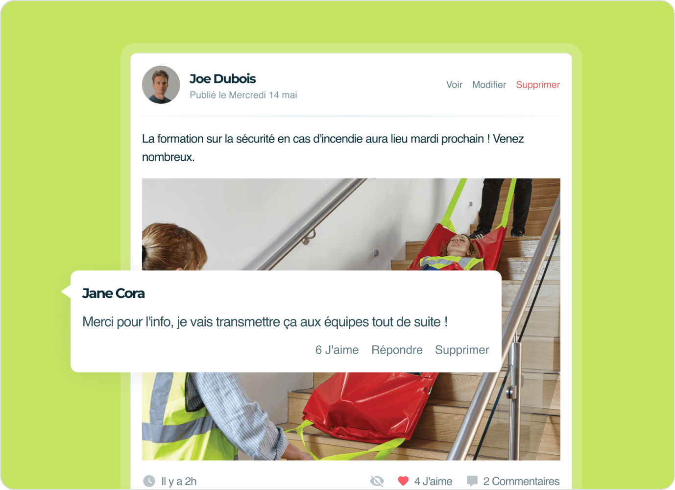 Simplifiez la communication d'équipe et la gestion des tâches