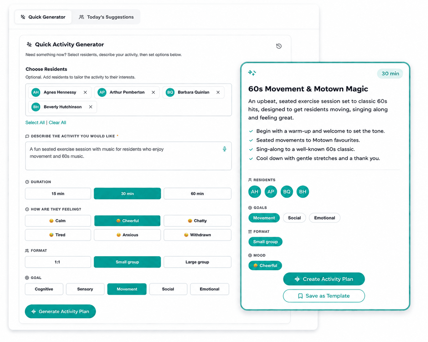 Hours of planning time returned to care