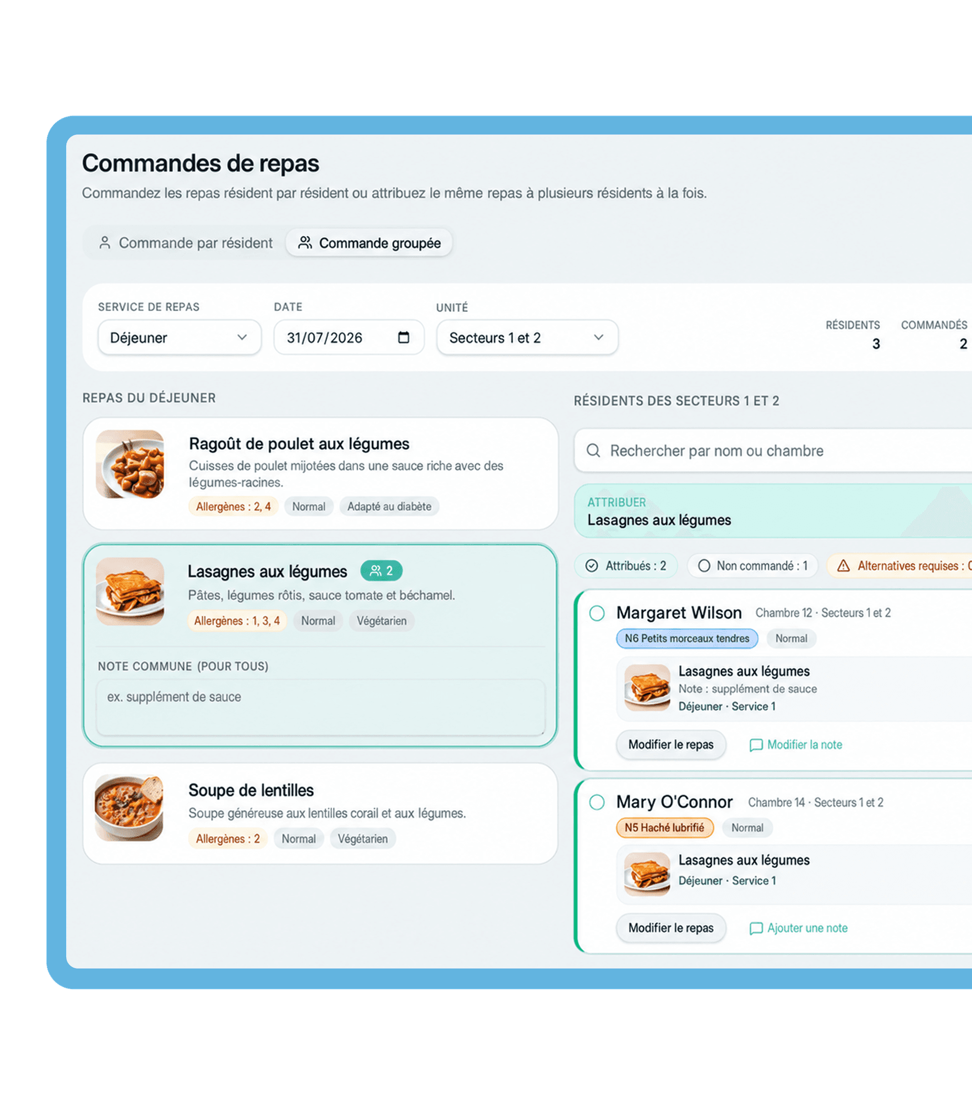 Pourquoi les établissements choisissent Altra pour la gestion des repas et de la restauration