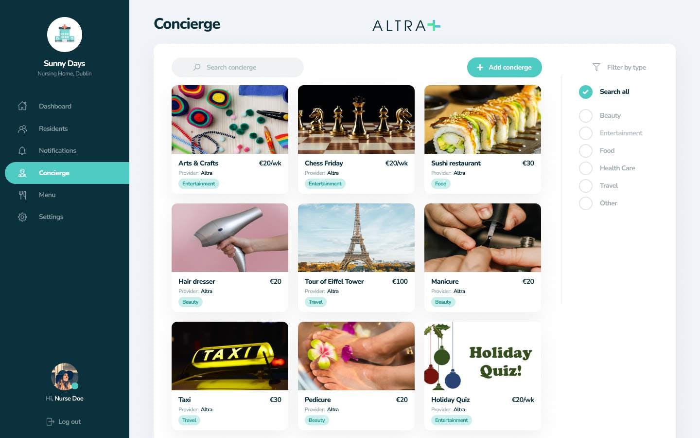 What is the Concierge module?
