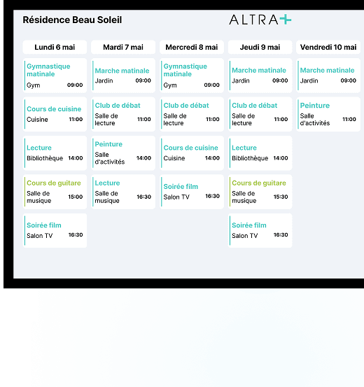 Pourquoi les établissements choisissent Altra TV