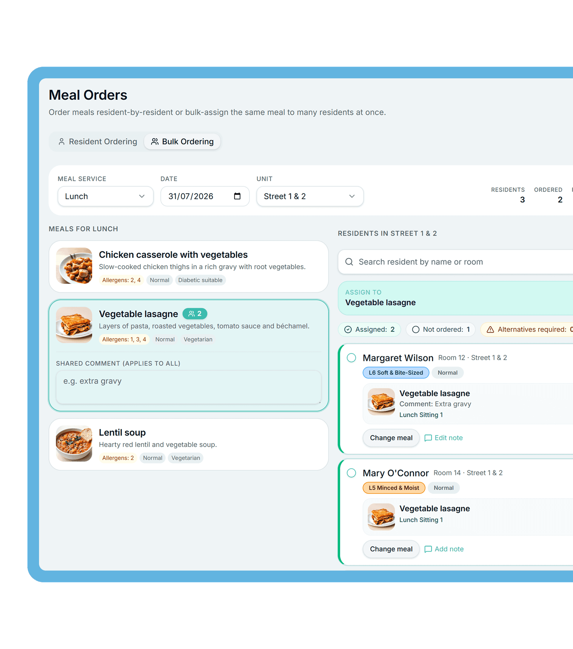 Why Providers choose Altra for Dining & Meal Management