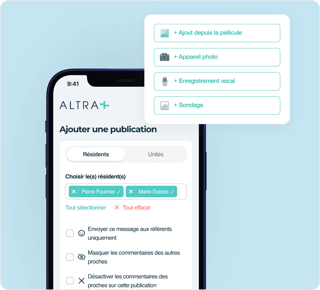Partagez les moments qui comptent