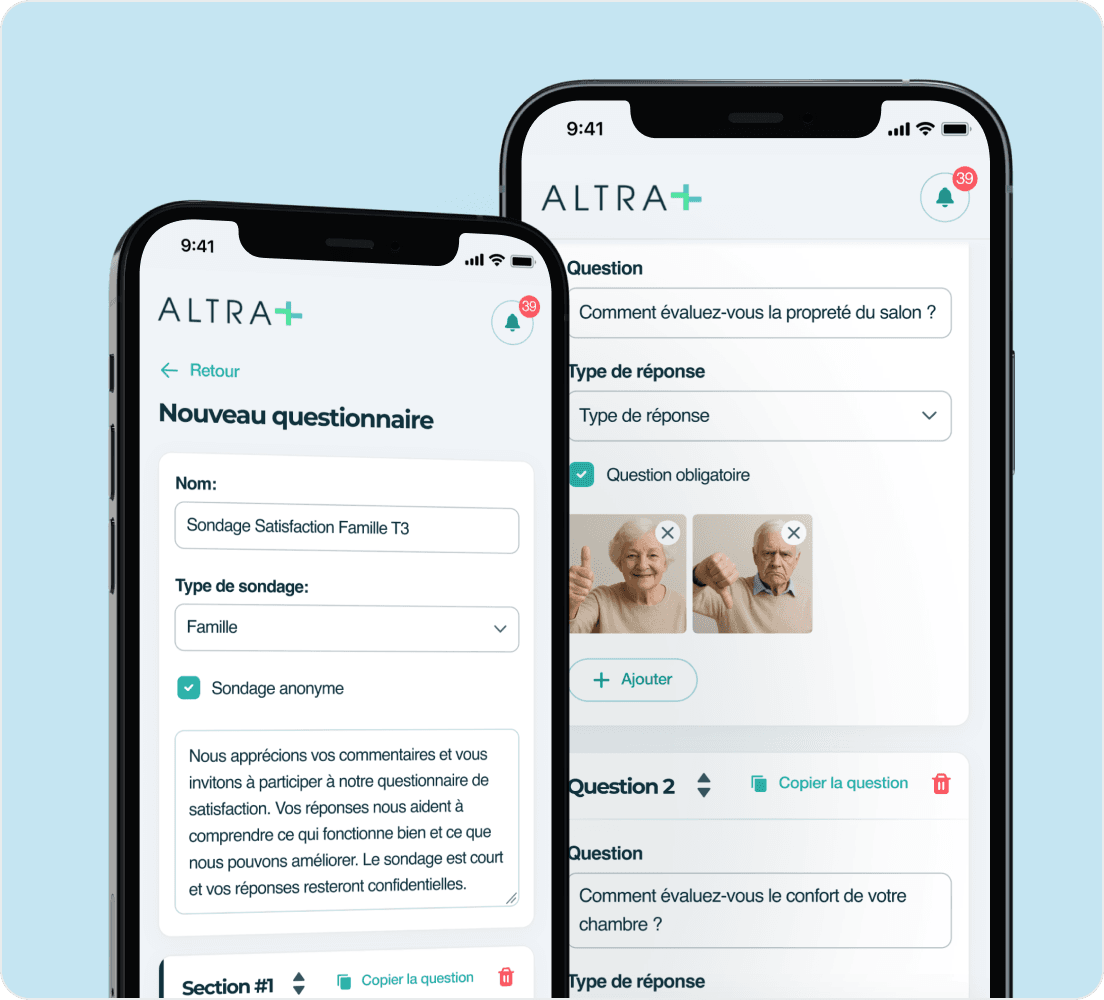 Sondages et gestion des retours