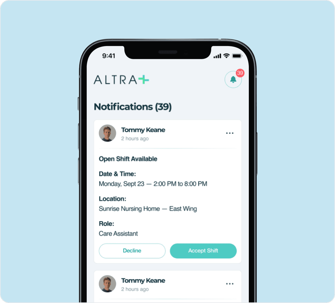 Fill Shifts in Seconds, Not Hours