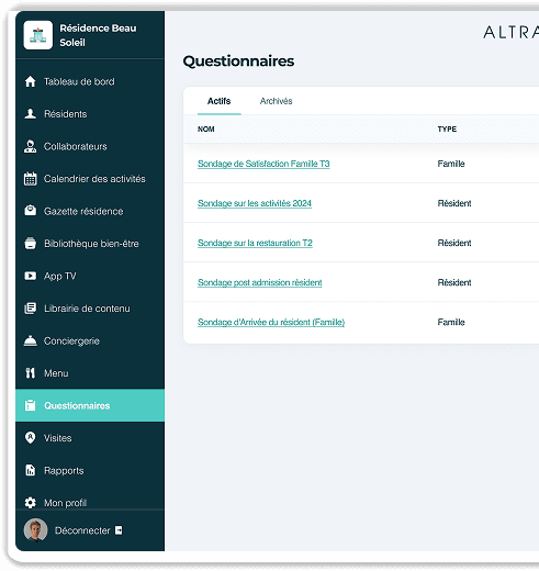 Pourquoi les équipes choisissent Altra pour leurs enquêtes ?