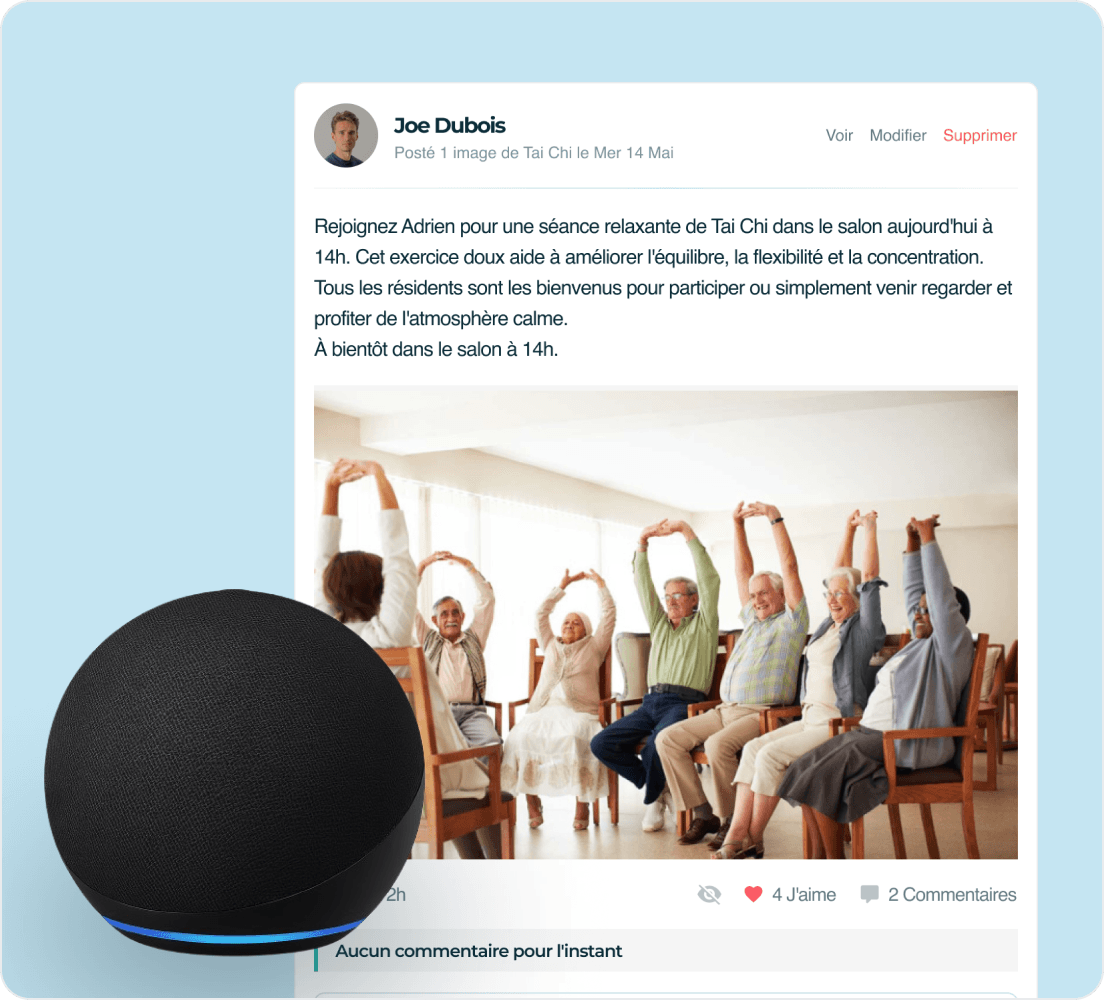 Une manière naturelle de rester connecté