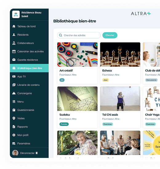Pourquoi les établissements choisissent la Bibliothèque Bien-Être d'Altra