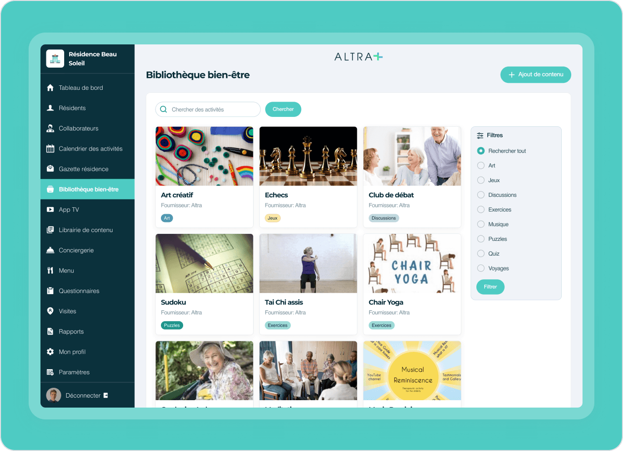 Bibliothèque Bien-Être