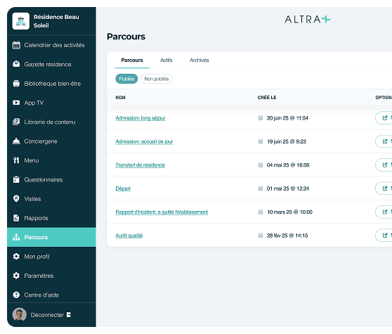 Pourquoi choisir le module Parcours