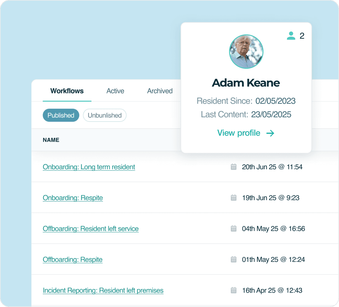 New Resident Onboarding
